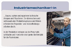 Ausbildung Industriemechaniker/-in
