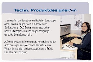 Ausbildung Techn. Produktdesigner/-in