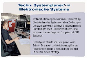 Ausbildung Techn. Systemplaner/-in Elektronische Systeme