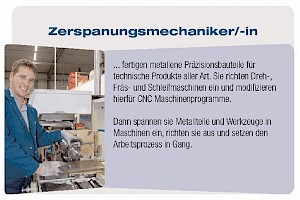 Ausbildung Zerspanungsmechaniker/-in