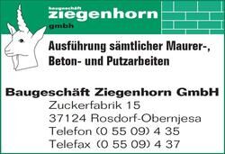 Baugeschäft Ziegenhorn GmbH