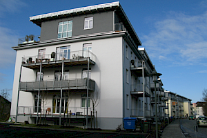 Göttingen Zietenterrassen, Umbau ehemaliger Bundeswehrgebäude 2003/2005